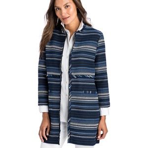 Vineyard Vines Striped Woven Jacket